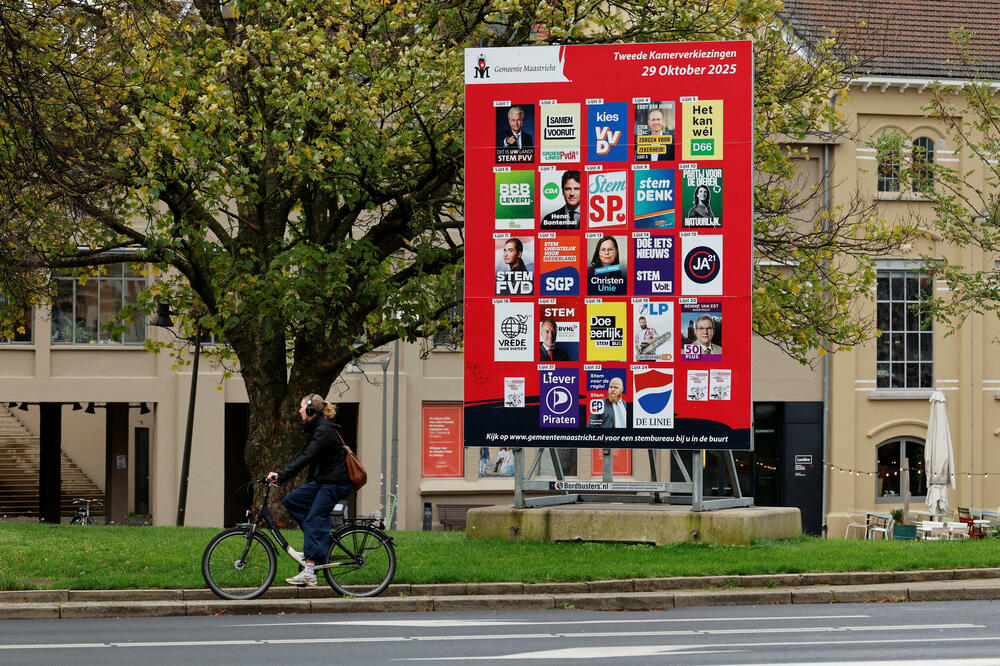 Izborni posteri na holandskim ulicama, Foto: REUTERS