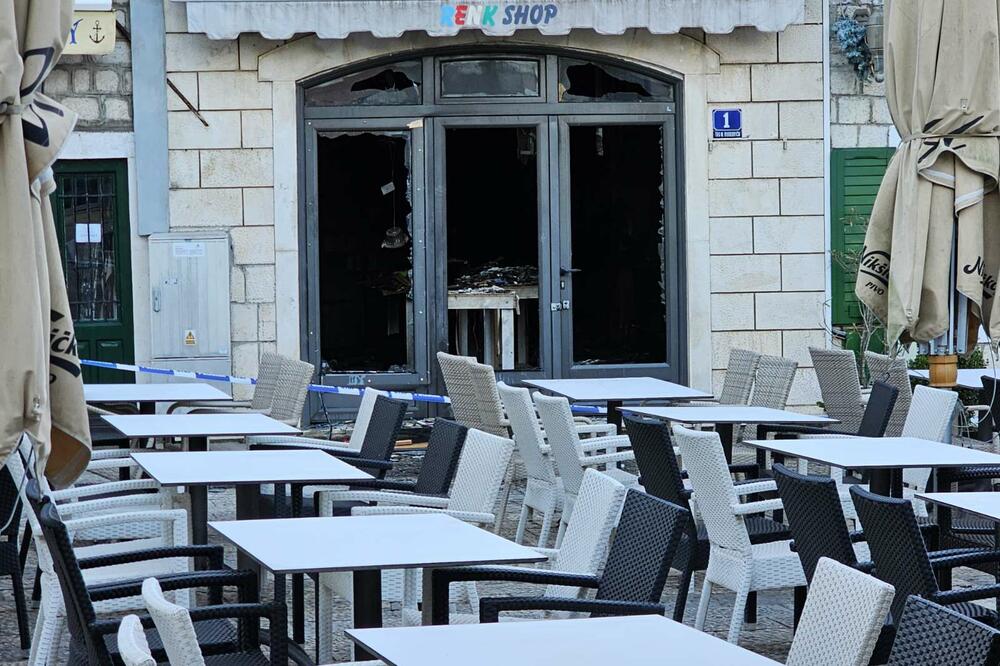 Demolirana radnja u Herceg Novom, Foto: Čitalac Reporter