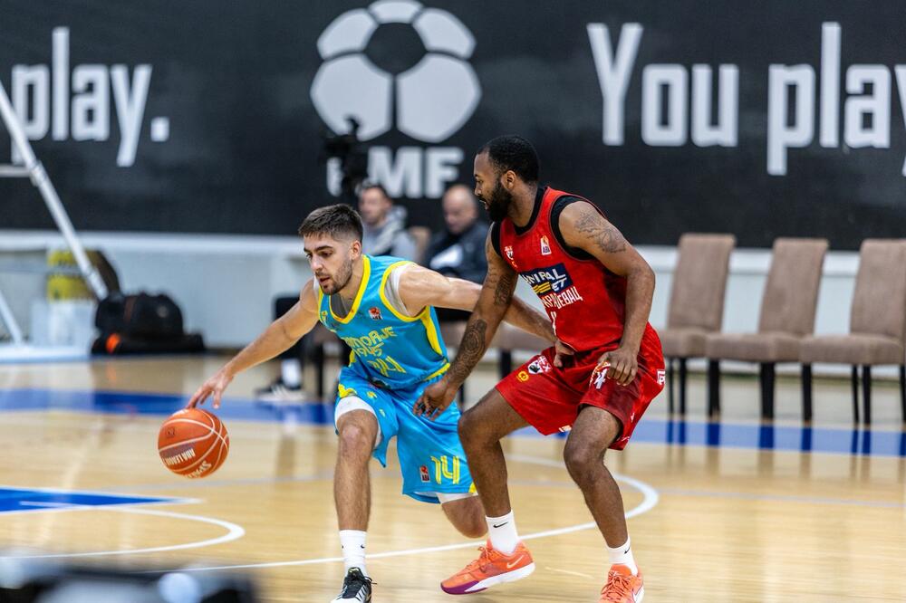 Mićović (Primorje) na večerašnjem meču, Foto: Primorje 1945