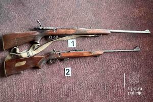 Berancu oduzete dvije puške u ilegalnom posjedu