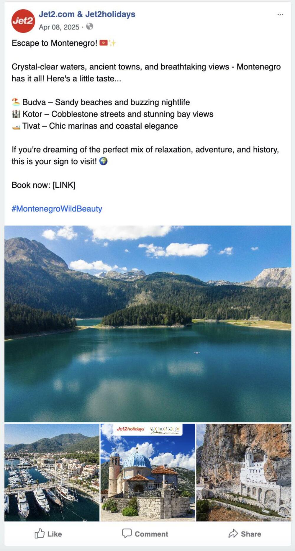 Nacionalna turistička organizacija Crne Gore