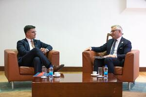 MUP: Bruner pohvalio dosadašnje rezultate Crne Gore u oblasti...