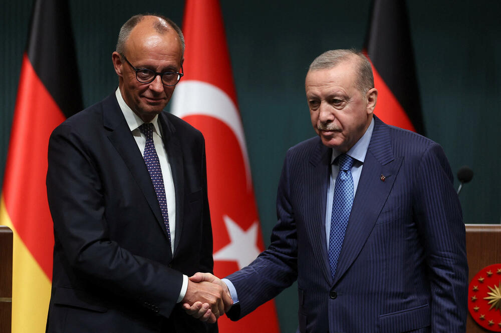 Merc i Erdogan, Foto: REUTERS