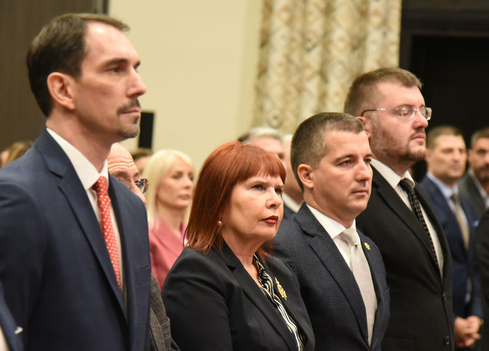 <p>Milatović, Spajić ni Mandić nisu došli na Dan državnih tužilaca</p>