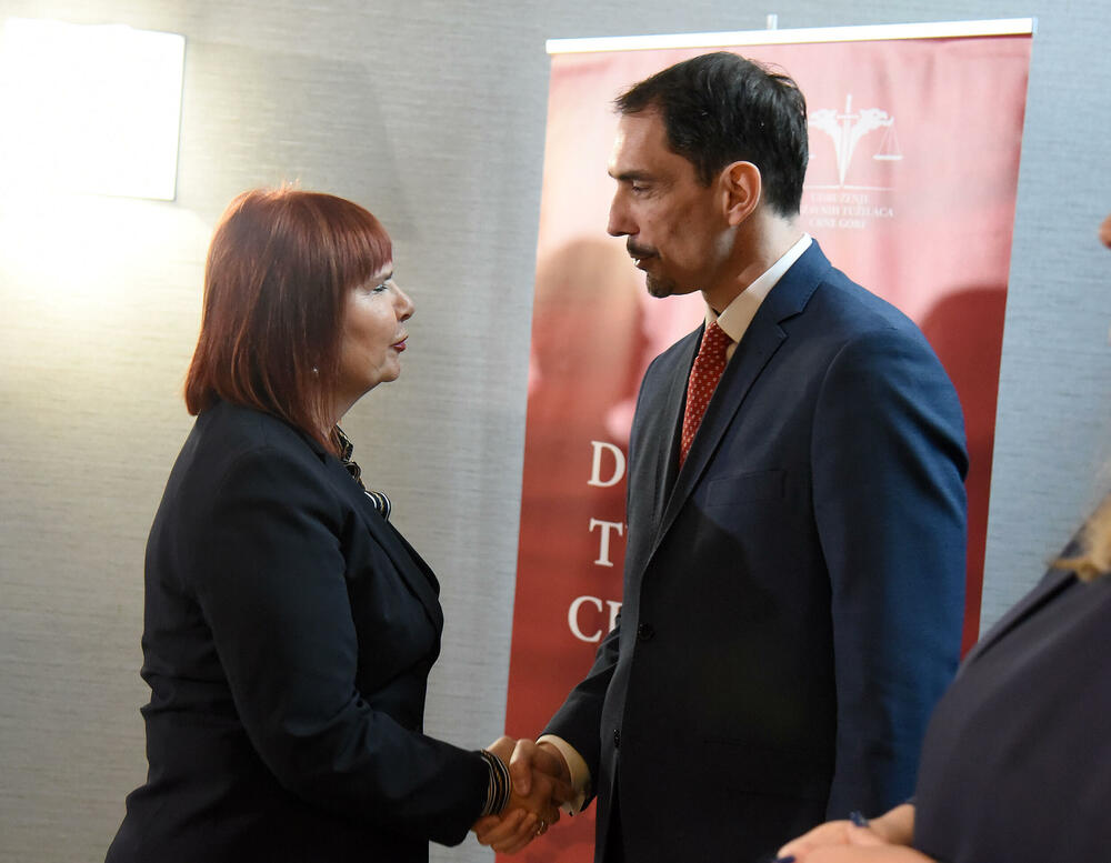 <p>Milatović, Spajić ni Mandić nisu došli na Dan državnih tužilaca</p>