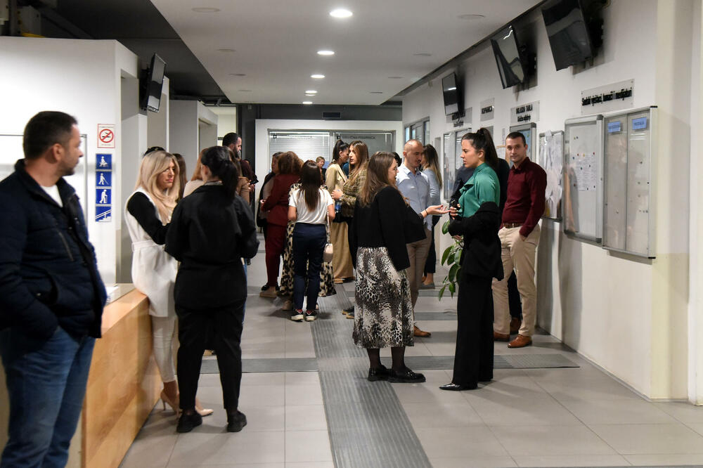 Sa štrajka upozorenja u Osnovnom sudu u Podgorici (ilustracija), Foto: Boris Pejović