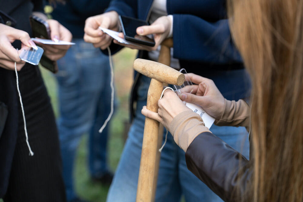 <p>Projekat "Stablo znanja" treću godinu zaredom realizuju Studentski parlament Univerziteta Crne Gore (SPUCG), Univerzitet Crne Gore, Agencija za zaštitu životne sredine, uz logističku podršku gradskog preduzeća DOO Zelenilo Podgorica</p>