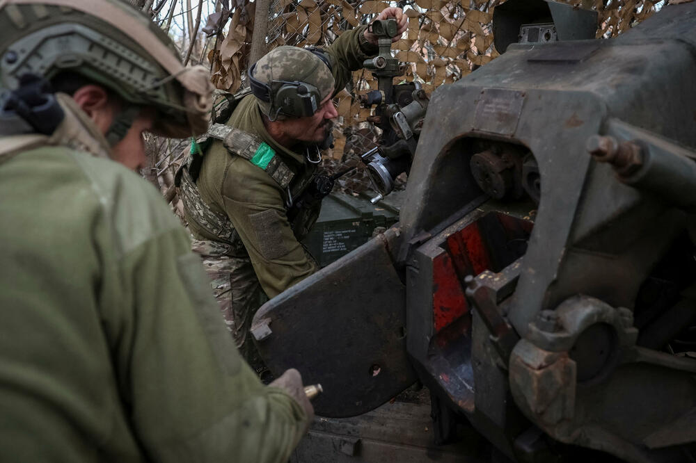 Ukrajinski vojnici u Donjeckoj oblasti, Foto: Rojters