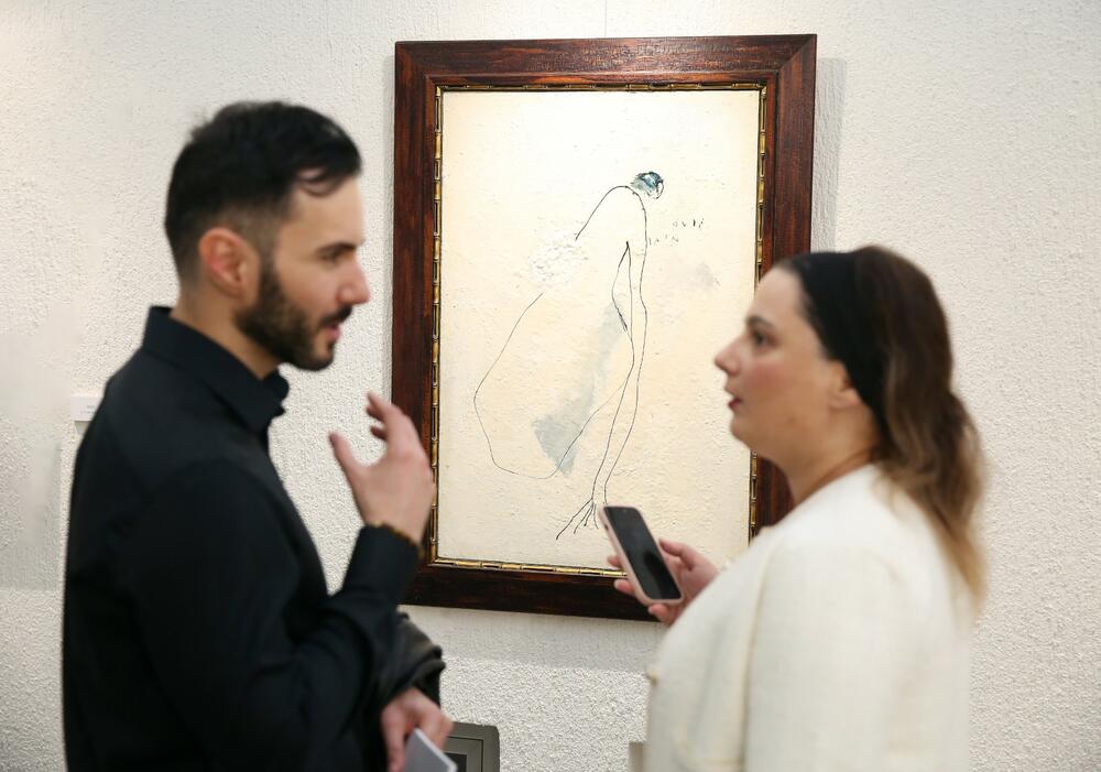 <p>U Rektoratu Univerziteta Crne Gore ljubitelji umjetnosti su imali prilike da uživaju u izložbi koja donosi podgoričkoj publici slike velikog majstora</p>