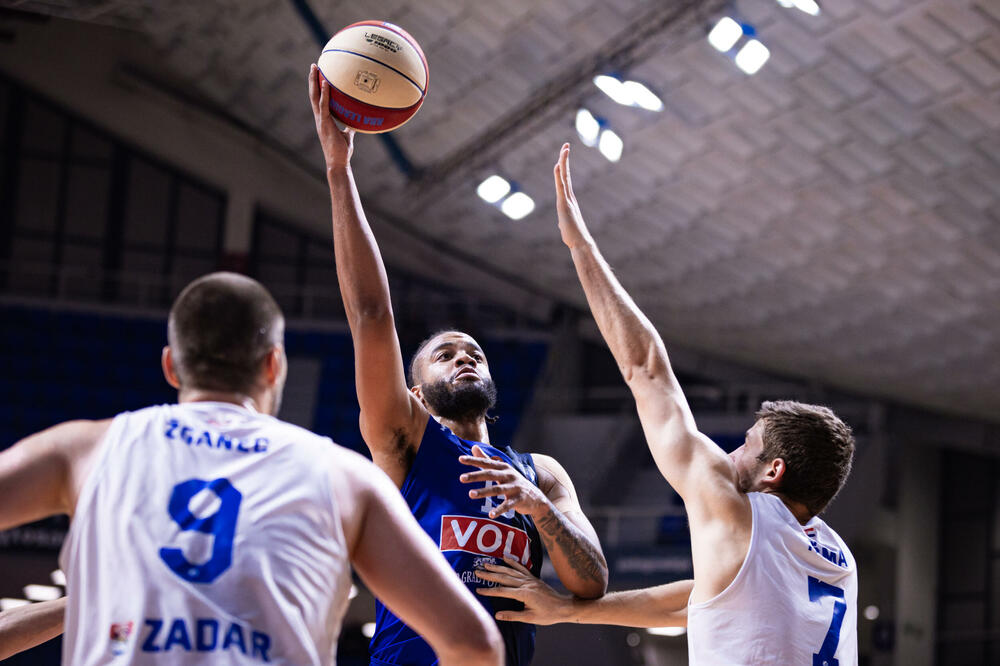 Džuvan Morgan na večerašnjoj utakmici, Foto: KK Budućnost Voli/Filip Roganović