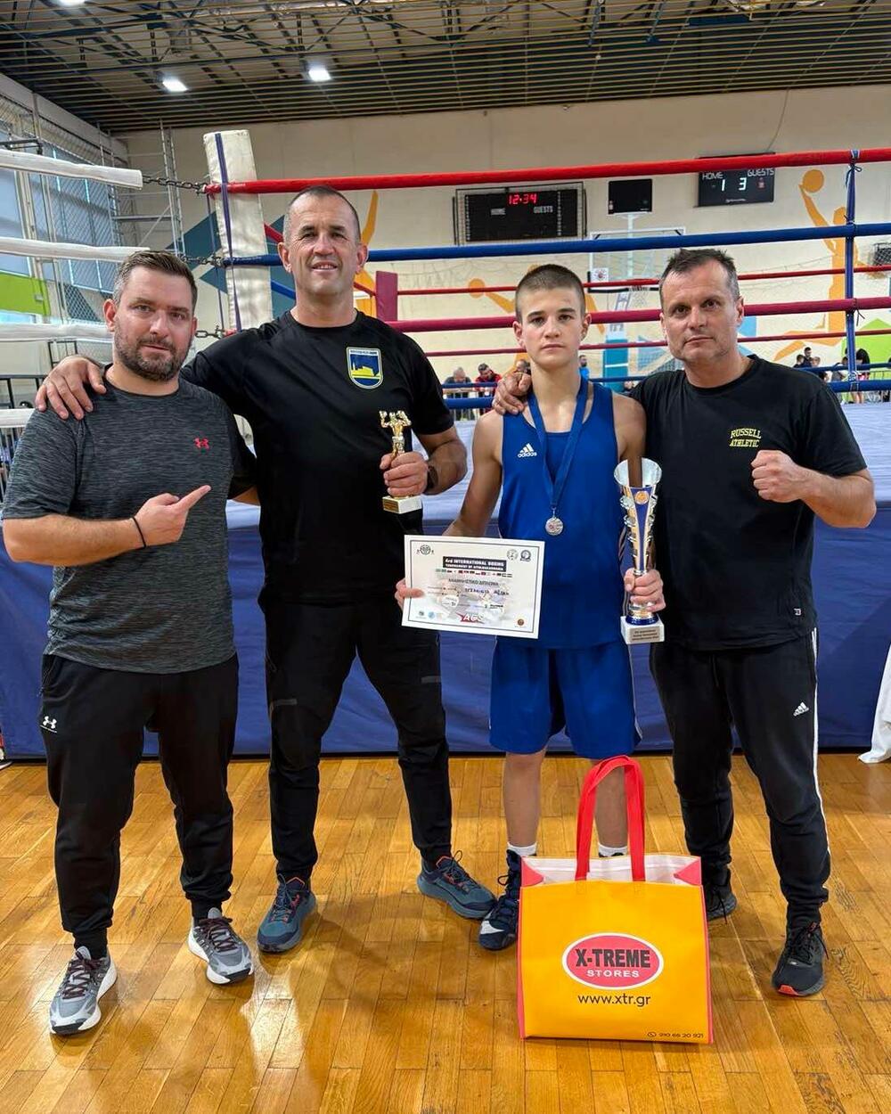 Mrdak osvojil zlato in trofejo za najboljšega juniorja v Grčiji