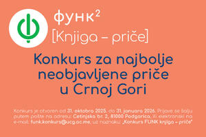 Konkurs „FUNK knjiga – priče“ za najbolje neobjavljene...