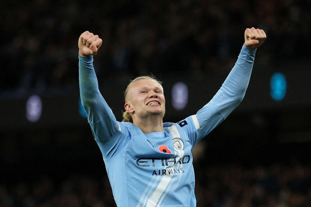 Haaland bu sezon Premier Lig'de 10 gol attı, Fotoğraf: Reuters