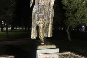 Antifašisti Cetinja i SOBNOR osudili skrnavljenje spomenika Josipu...