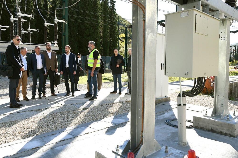 Sa obilaska HE "Perućica", Foto: EPCG