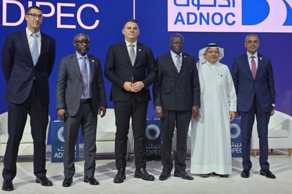 Šahmanović na konferenciji ADIPEC 2025, Foto: Ministarstvo energetike i rudarstva
