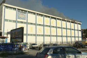 Ugašen požar koji je juče zahvatio magacin kompanije "Rocky &...