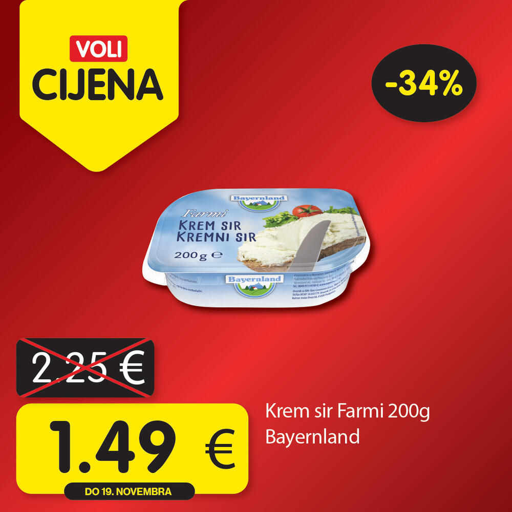 <p><em>Potražite proizvode sa specijalnom oznakom Voli cijena i uštedite vaš kućni budžet.</em></p>