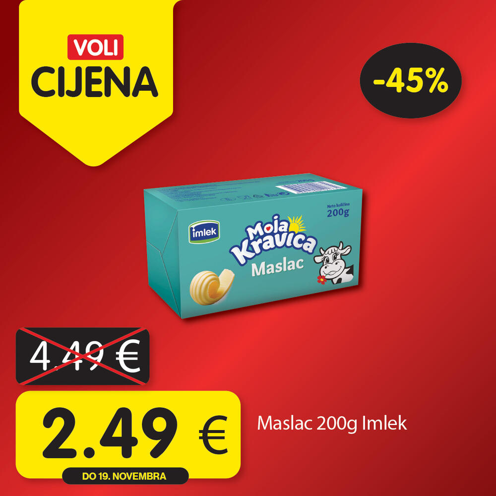 <p><em>Potražite proizvode sa specijalnom oznakom Voli cijena i uštedite vaš kućni budžet.</em></p>
