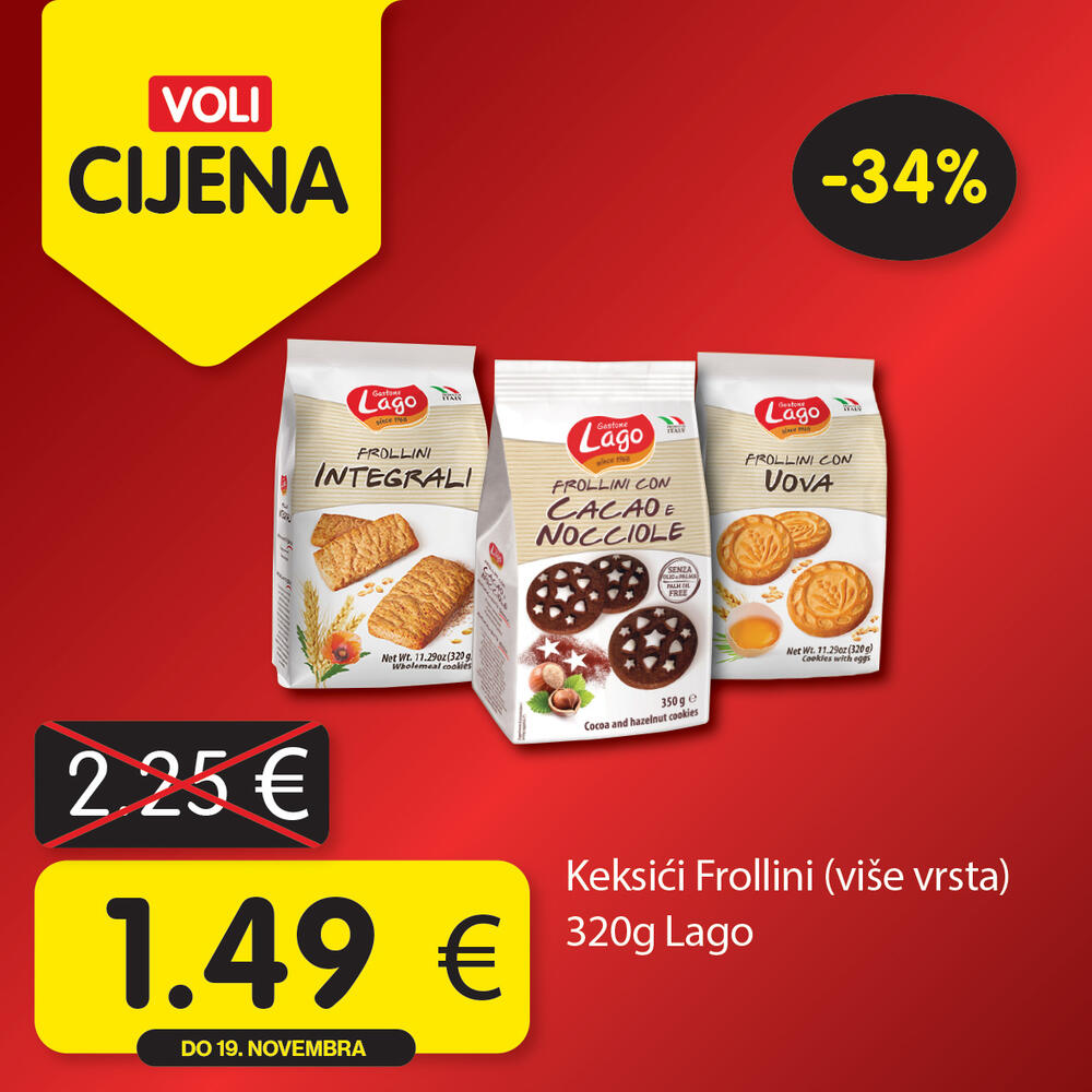 <p><em>Potražite proizvode sa specijalnom oznakom Voli cijena i uštedite vaš kućni budžet.</em></p>