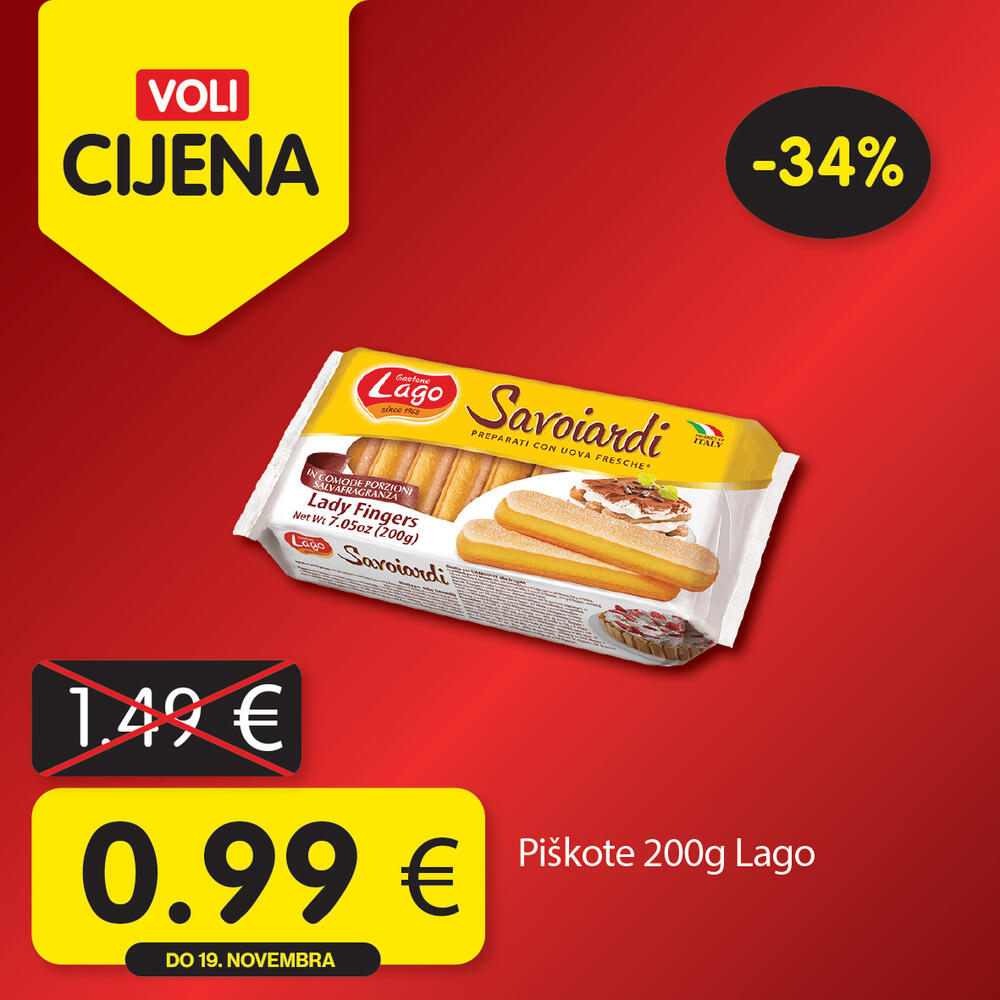 <p><em>Potražite proizvode sa specijalnom oznakom Voli cijena i uštedite vaš kućni budžet.</em></p>