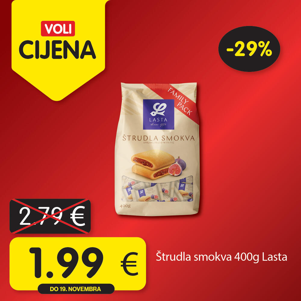 <p><em>Potražite proizvode sa specijalnom oznakom Voli cijena i uštedite vaš kućni budžet.</em></p>