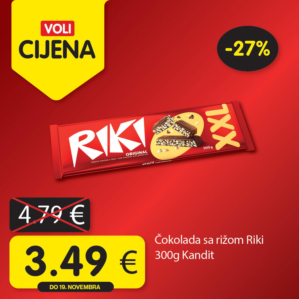 <p><em>Potražite proizvode sa specijalnom oznakom Voli cijena i uštedite vaš kućni budžet.</em></p>