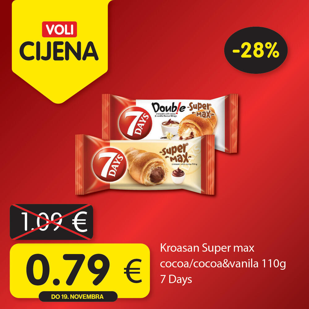 <p><em>Potražite proizvode sa specijalnom oznakom Voli cijena i uštedite vaš kućni budžet.</em></p>