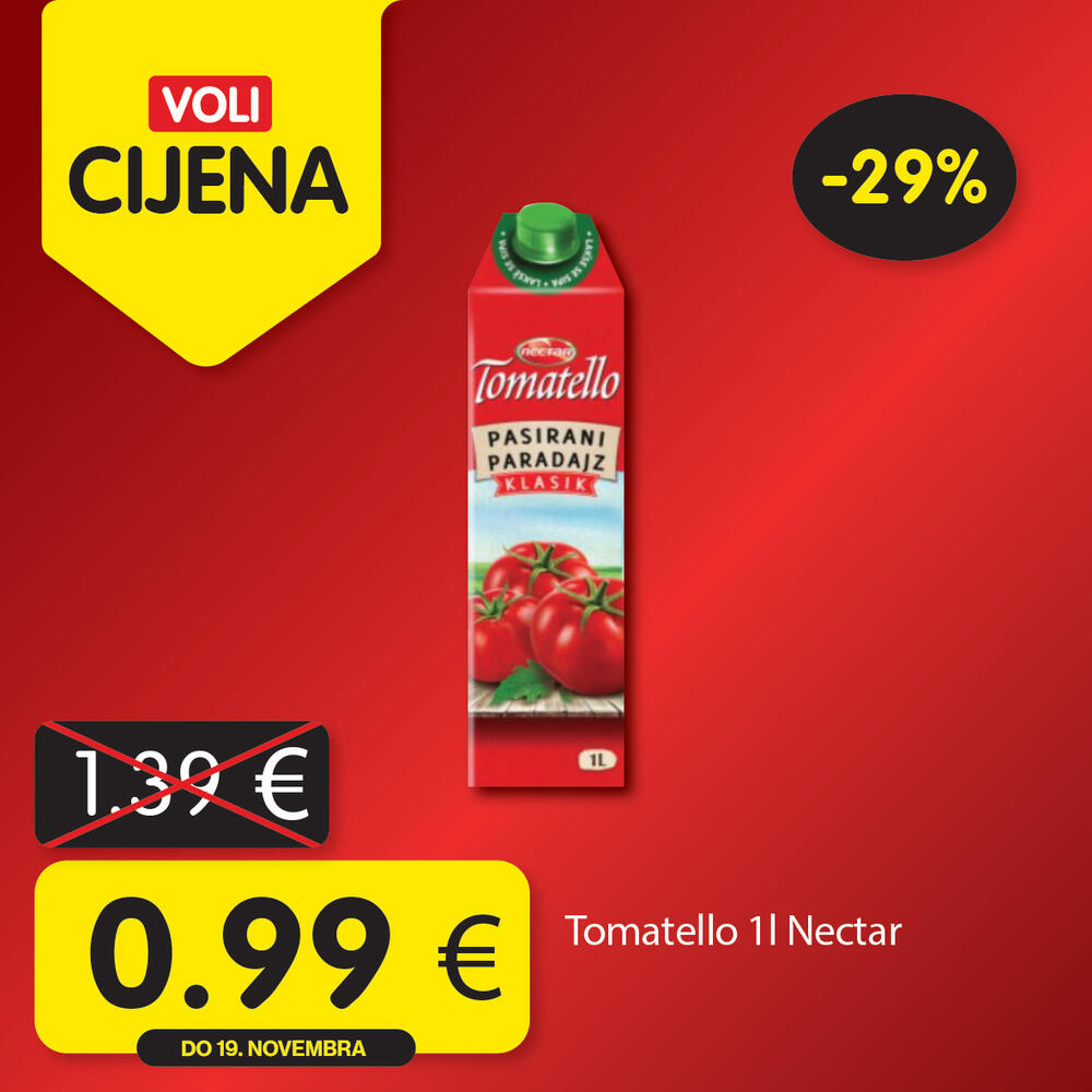<p><em>Potražite proizvode sa specijalnom oznakom Voli cijena i uštedite vaš kućni budžet.</em></p>