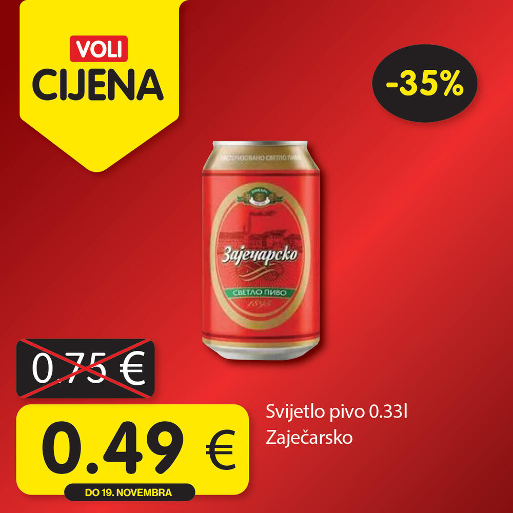 <p><em>Potražite proizvode sa specijalnom oznakom Voli cijena i uštedite vaš kućni budžet.</em></p>