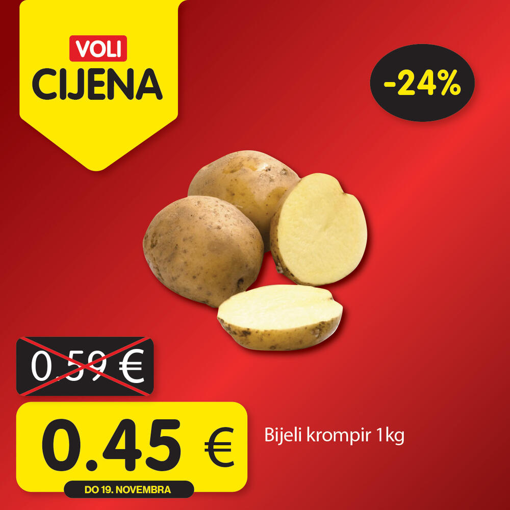 <p><em>Potražite proizvode sa specijalnom oznakom Voli cijena i uštedite vaš kućni budžet.</em></p>