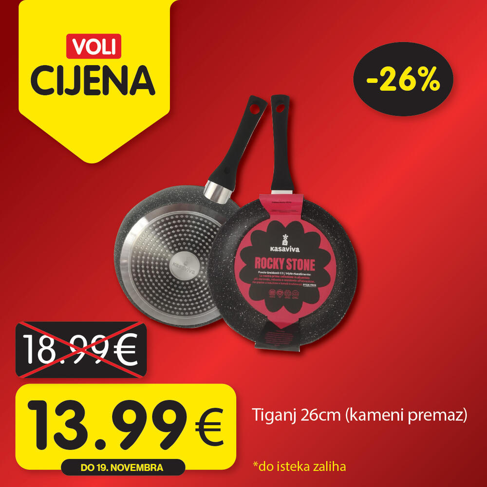 <p><em>Potražite proizvode sa specijalnom oznakom Voli cijena i uštedite vaš kućni budžet.</em></p>