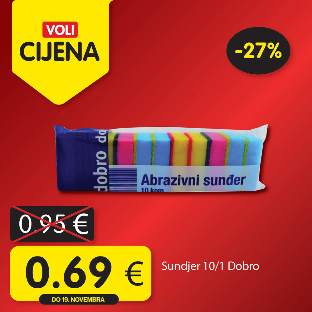 <p><em>Potražite proizvode sa specijalnom oznakom Voli cijena i uštedite vaš kućni budžet.</em></p>