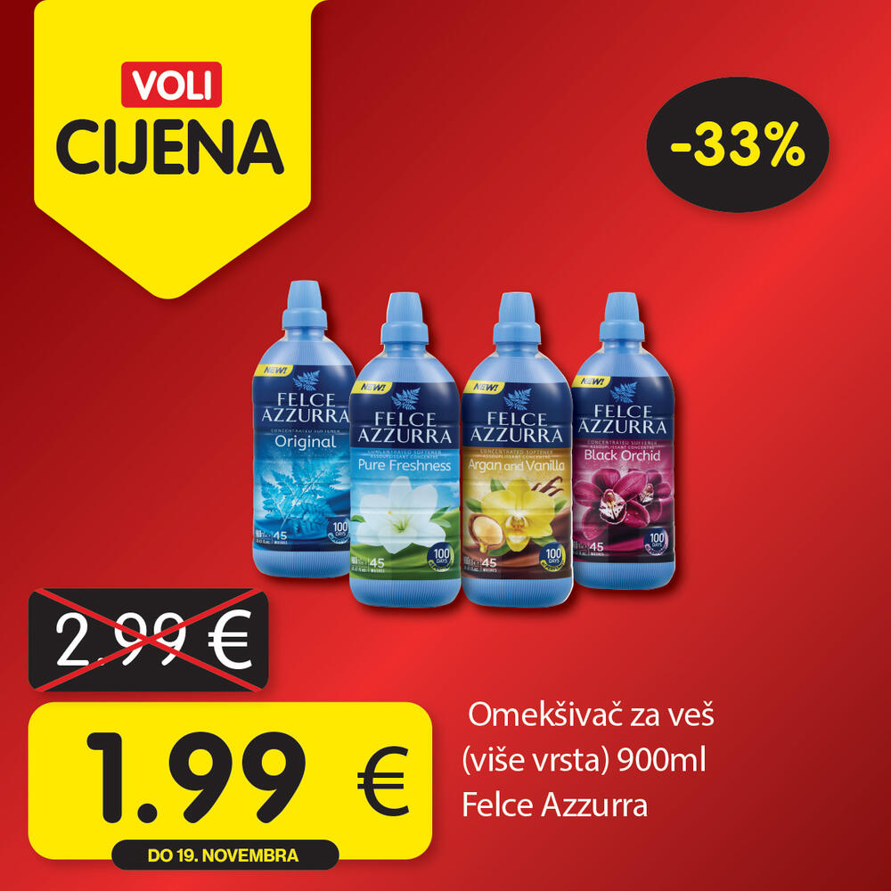 <p><em>Potražite proizvode sa specijalnom oznakom Voli cijena i uštedite vaš kućni budžet.</em></p>
