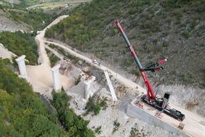 Radovi na putu Pljevlja - Bijelo Polje ušli u sedmu godinu