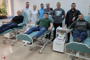 Bijelo Polje: Održana akcija dobrovoljnog davanja krvi,...