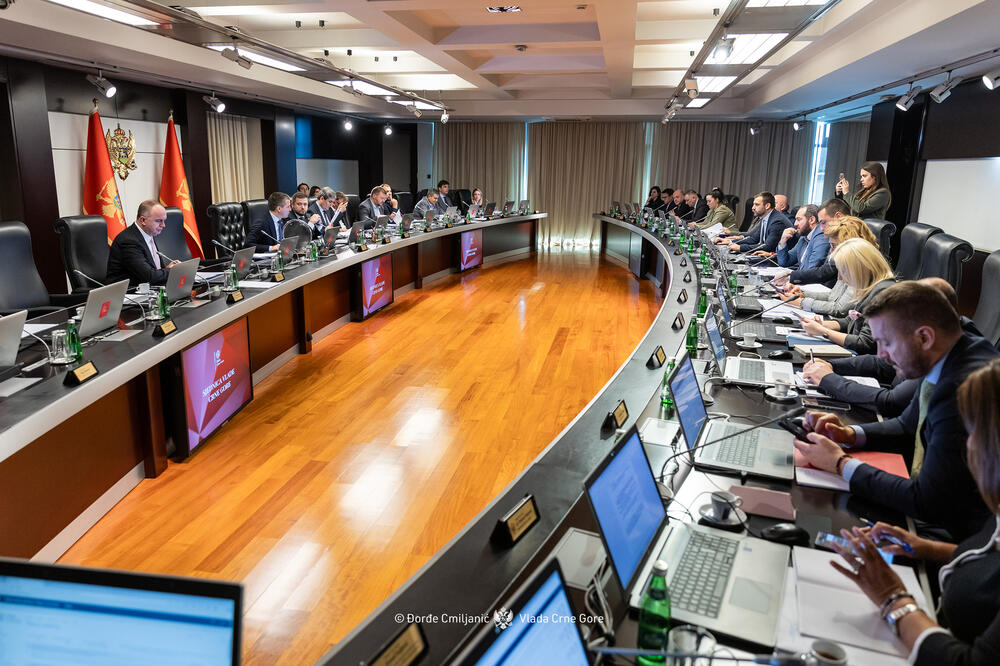 Sa sjednice Vlade, Foto: Vlada Crne Gore