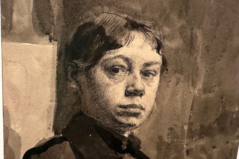 Autoportret Kete Kolvic iz 1889. potpisan je djevojačkim prezimenom Šmit, Foto: D. Dedović