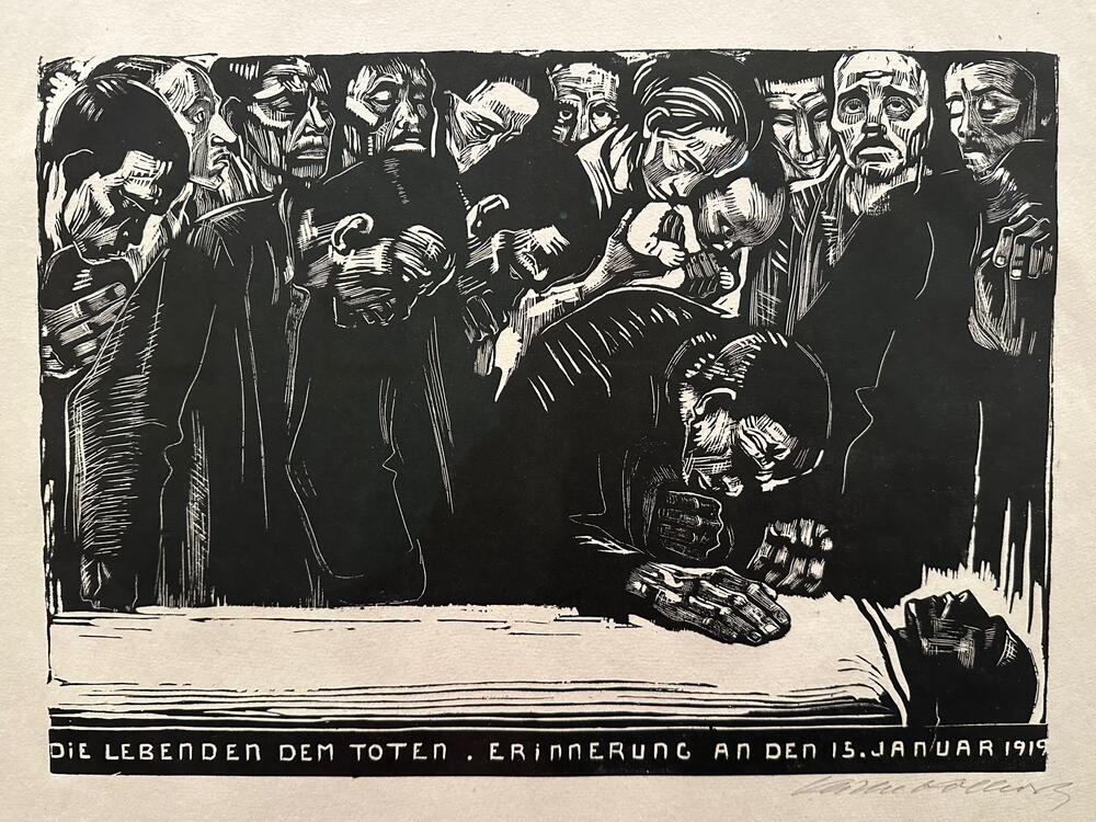 'U spomen na Karla Libknehta', treća, konačna verzija iz 1920