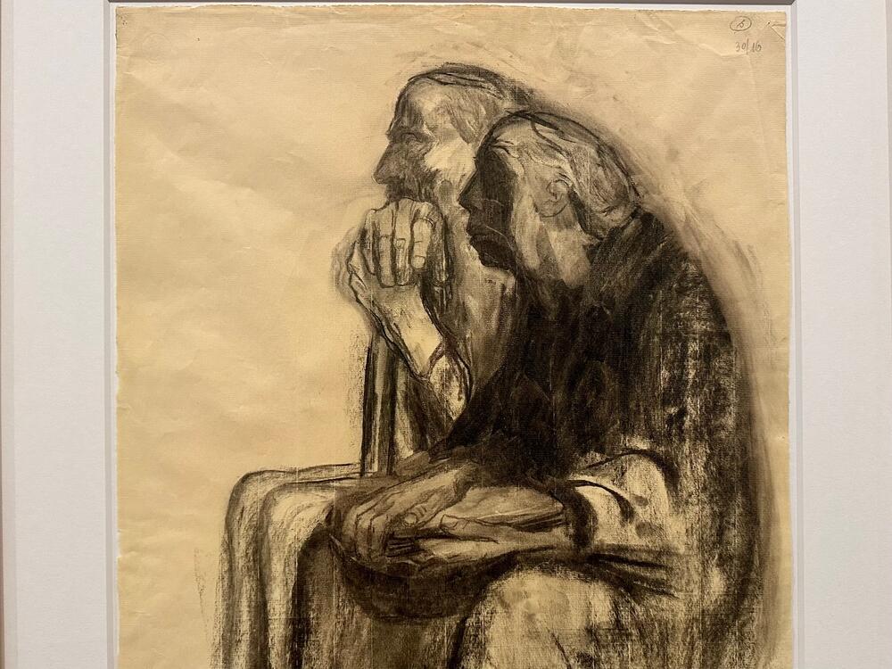 'Autoportret sa Karlom Kolvicem' nastao je između 1938. i 1940