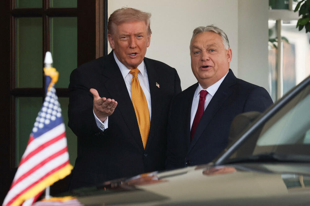 Tramp i Orban, Foto: Reuters