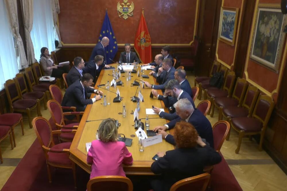 Sa jučerašnjs sjednice Odbora za ekonomiju, finansije i budžet, Foto: Screenshot/YouTube/Skuština Crne Gore