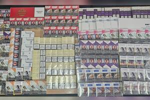 Nikšić: U akciji UP-a i UC-a zaplijenjene cigarete i duvan,...