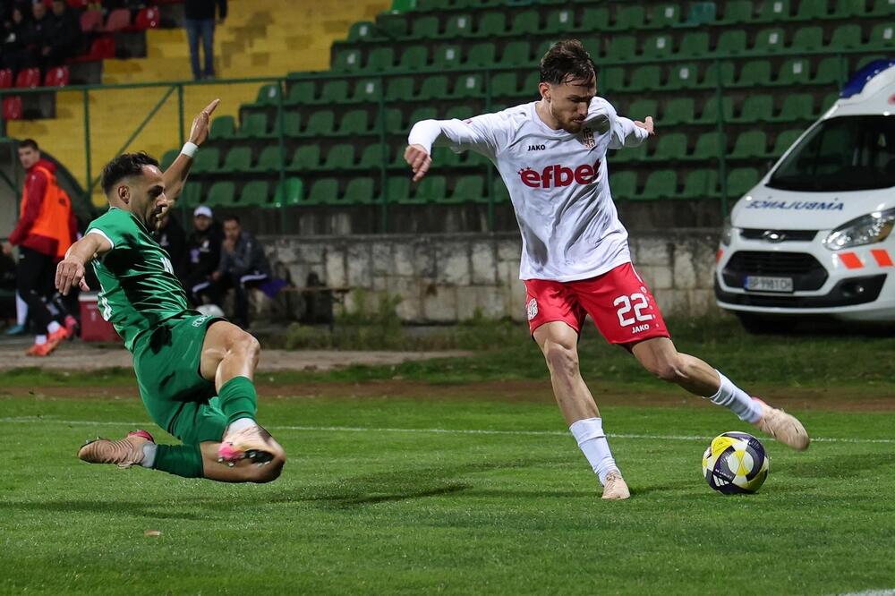Ognjen Gašević u dresu bugarskog CSKA 1948