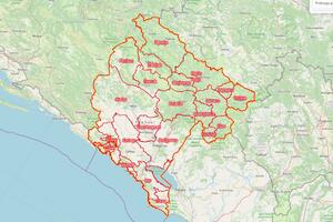 Postavljen novi satelitski i aerofotogrametrijski snimak Crne Gore