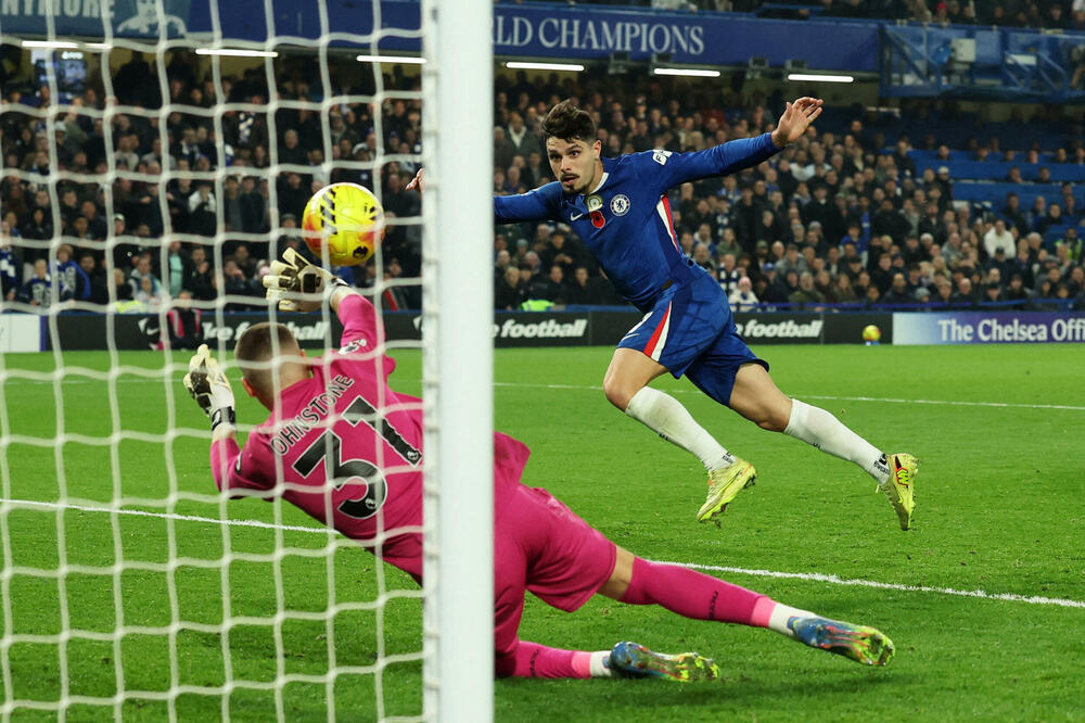 Pedro Neto pogađa za 3:0, Foto: Reuters