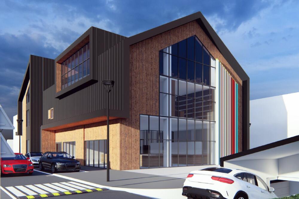 Planirani izgled zgrade pijace (animacija), Foto: Opština Mojkovac