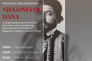 Projekcija dokumentarnih filmova o Njegošu