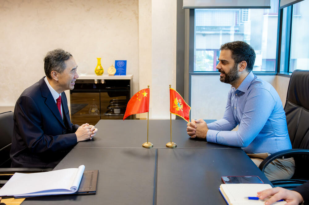 Sijufeng i Radulović, Foto: Ministarstvo pomorstva