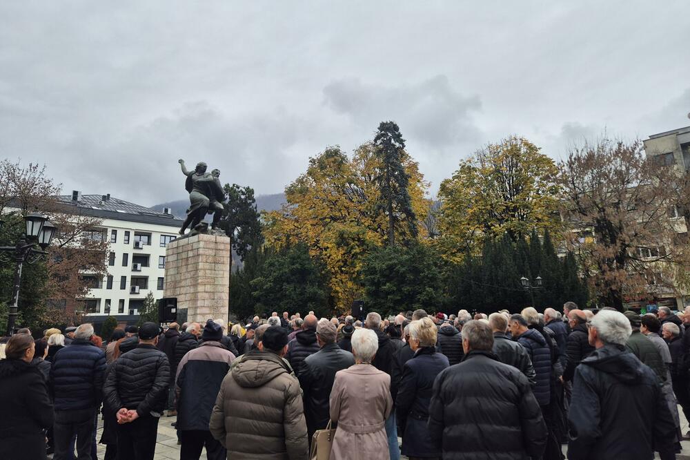 Sa protesta, Foto: GP URA